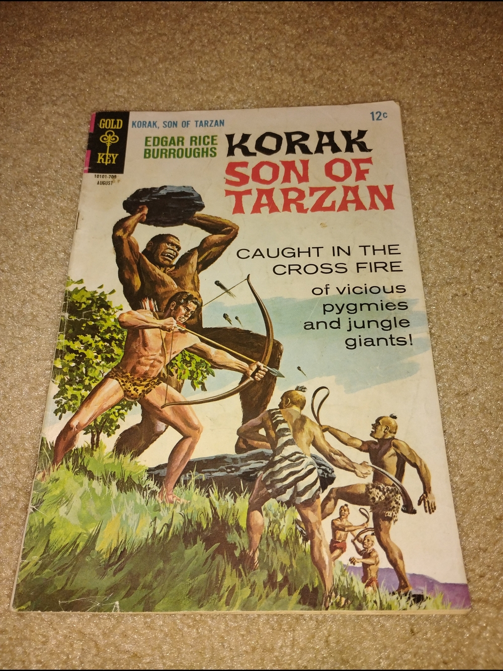 Korak Son of Tarzan #18 August 1967